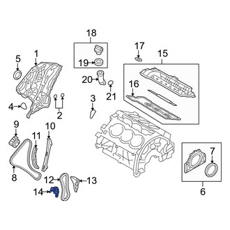 Hyundai OE - Engine Oil Pump Chain Tensioner