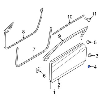 Hyundai OE - Rear Door Plug