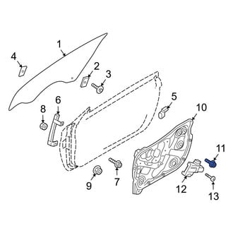 Hyundai OE - Rear Radio Speaker Bolt