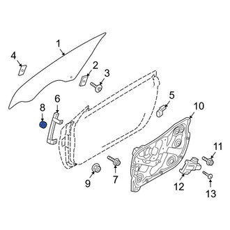Hyundai OE - Battery Hold Down Nut