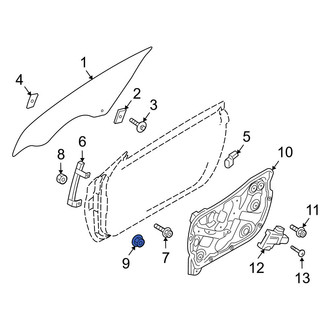 Hyundai OE - Battery Hold Down Nut