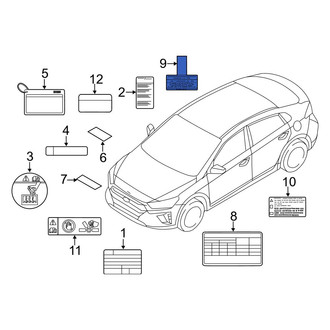 Hyundai OE - Air Bag Information Label