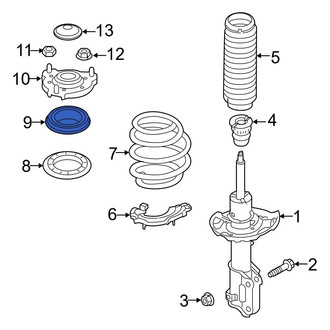 Hyundai OE - Front Suspension Strut Bearing