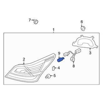 Hyundai OE - Center Tail Light Bulb