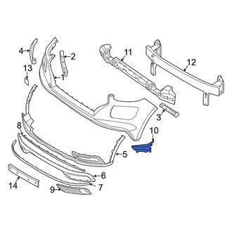 Hyundai OE - Front Left Brake Air Duct