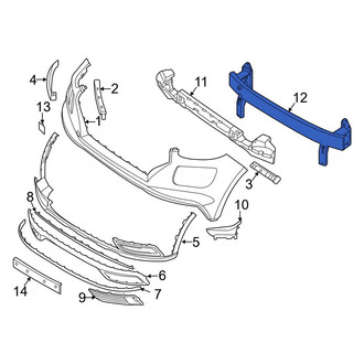 Hyundai OE - Front Bumper Impact Bar