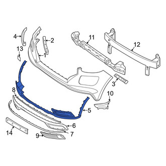 Hyundai OE - Front Lower Bumper Cover