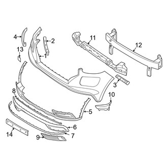 Hyundai OE - Front Bumper & Grille - Bumper & Components