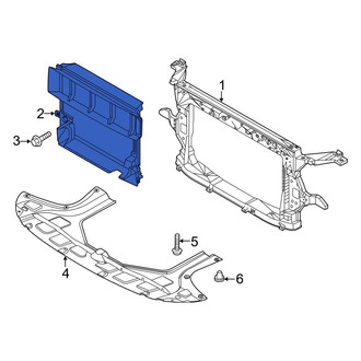 Hyundai OE - Front Radiator Support Air Duct