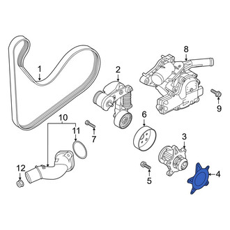 Hyundai OE - Engine Water Pump Gasket