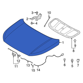 Hyundai OE - Front Hood Panel