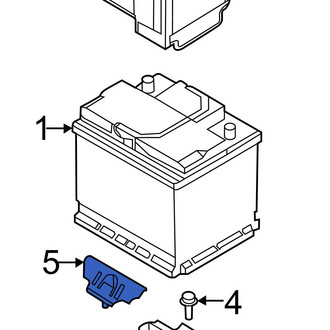 Hyundai OE - Battery Hold Down