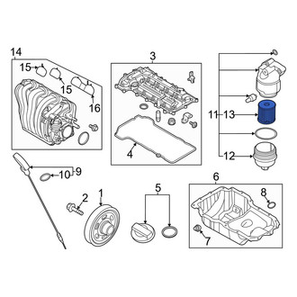 Hyundai OE - Engine Oil Filter Element