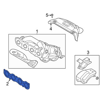 Hyundai OE - Exhaust Manifold Gasket