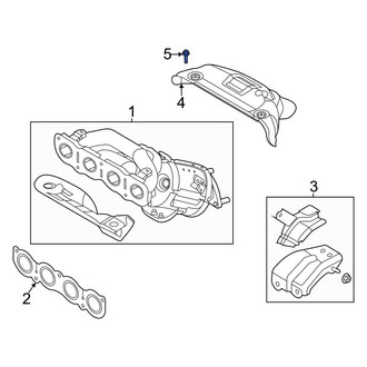 Hyundai OE - Exhaust Manifold Heat Shield Bolt