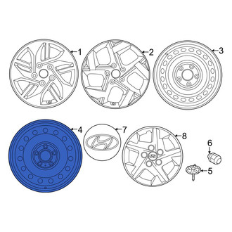 Hyundai OE - Wheel