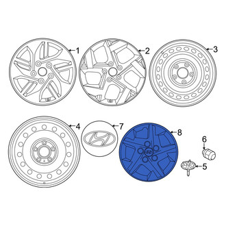 Hyundai OE - Wheel Cover