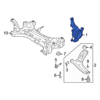 Hyundai OE - Left Steering Knuckle