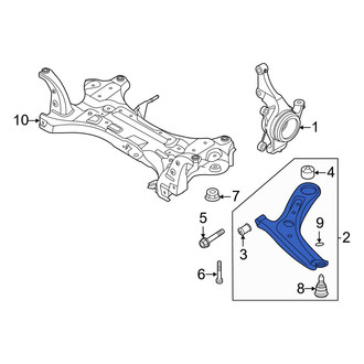 Hyundai OE - Front Left Suspension Control Arm