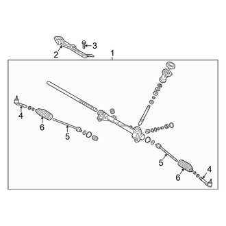 Hyundai OE - Steering Gear & Linkage (Denim / SE / SEL)