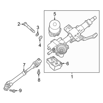 Hyundai OE - Steering Column Assembly