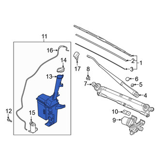 Hyundai OE - Washer Fluid Reservoir
