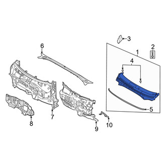 Hyundai OE - Front Cowl Cover