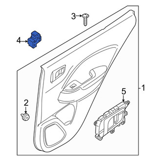 Hyundai OE - Rear Door Window Switch