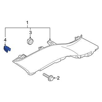 Hyundai OE - Quarter Panel Trim Panel Clip