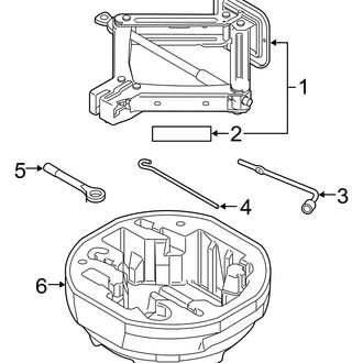 Hyundai OE - Rear Body & Floor - Jack & Components