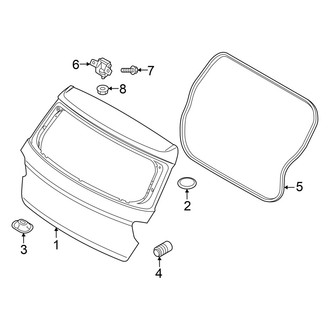 Hyundai OE - Lift Gate - Gate & Hardware