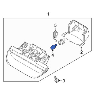 Hyundai OE - Rear Center High Mount Stop Light Bulb