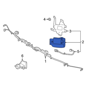 Hyundai OE - Rear Right Blind Spot Detection System Warning Sensor