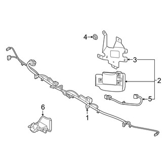 Hyundai OE - Rear Bumper - Electrical Components (Denim / SEL)