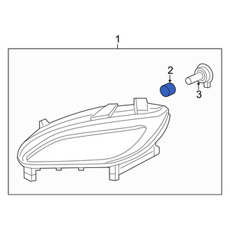 Hyundai OE - Rear Tail Light Assembly Cap
