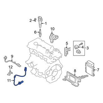 Hyundai OE - Engine Crankshaft Position Sensor