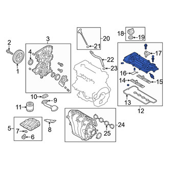 Hyundai OE - Engine Valve Cover