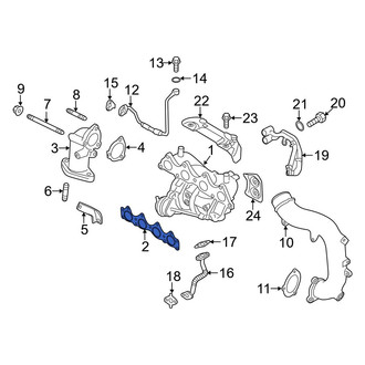 Hyundai OE - Turbocharger Gasket