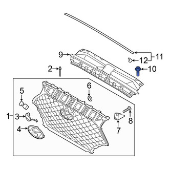 Hyundai OE - Grille Bolt
