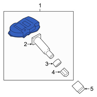 Hyundai OE - Tire Pressure Monitoring System (TPMS) Sensor