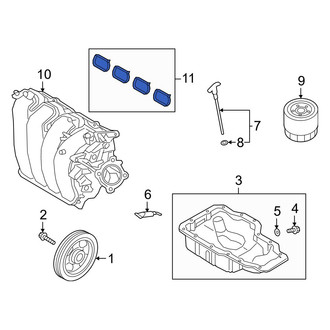 Hyundai OE - Engine Intake Manifold Gasket