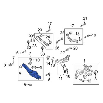 Hyundai OE - Rear Lateral Arm
