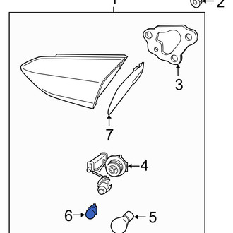 Hyundai OE - Side Marker Light Bulb