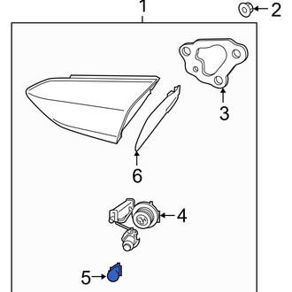 Hyundai OE - Rear Turn Signal Light Bulb