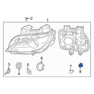 Hyundai OE - Front Turn Signal Light Socket