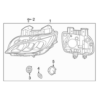 Hyundai OE - Front Lamps - Headlamp Components (LED)