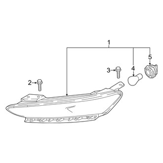 Hyundai OE - Front Lamps - Daytime Running Lamp Components