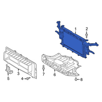 Hyundai OE - Front Radiator Support Panel