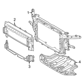 Hyundai OE - Radiator Support