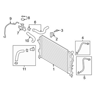 Hyundai OE - Cooling - Radiator & Components